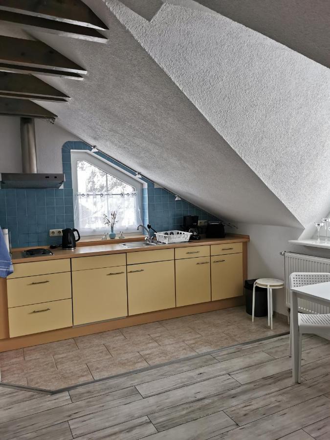 Ferienwohnung Am Wald Schmiedefeld am Rennsteig Exterior foto
